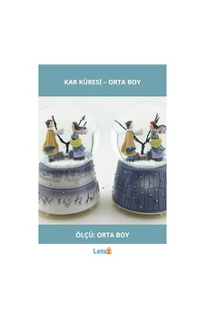 Büyüleyici Kış Masalı Kar Küresi Orta Boy 1 Adet Büyüleyici Kış Masalı Kar Küresi Orta Boy 1 Adet