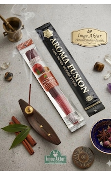 Darshan Aroma Fusion Elma Tarçın Apple Cinnamon El Yapımı 15 Adet Çubuk Tütsü 28 Cm Çok Renkli Darshan Aroma Fusion Elma Tarçın Apple Cinnamon El Yapımı 15 Adet Çubuk Tütsü 28 Cm Çok Renkli