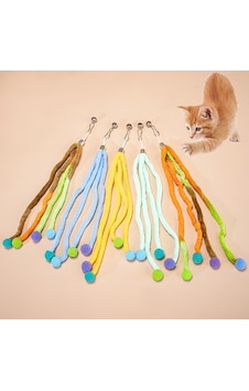 Zvnm Zilli Kedi Oyuncağı - Peluş - Ponponlu Zcv12 Renkli Zvnm Zilli Kedi Oyuncağı - Peluş - Ponponlu Zcv12 Renkli