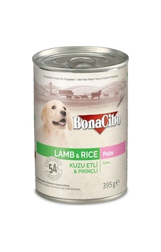 BonaCibo Pate Kuzu Etli & Pirinçli Konserve Yavru Köpek Maması 395 G BonaCibo Pate Kuzu Etli & Pirinçli Konserve Yavru Köpek Maması 395 G