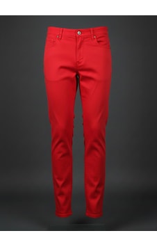 Dıgıl Kids Çocuk Pantalon Keten Likralı Unisex Kırmızı Dıgıl Kids Çocuk Pantalon Keten Likralı Unisex Kırmızı