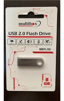 Multibox 8 Gb Usb Flash Bellek