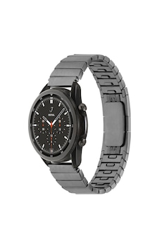 Gear S3 22mm Rhn Uyumlu Rhn Krd-82 22mm Rhn Metal Rhn Kordon Gri Gri