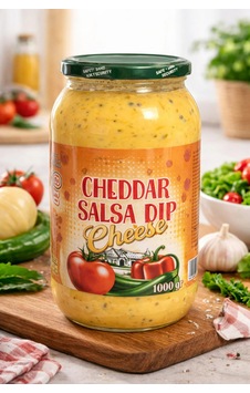 Cheddar Salsa Dip Peynir Sosu 1000 G