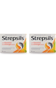 Strepsils Portakal & C Vitamini Aromalı 24 Pastil 2 Adet