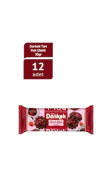 Dankek Tart Kek Çilekli 30g X 12 Adet Dankek Tart Kek Çilekli 30g X 12 Adet