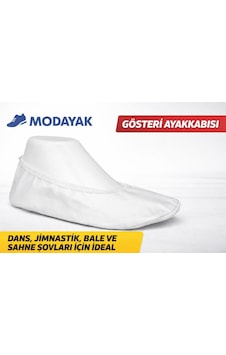 Beyaz Pisi Pisi Babet, 23 Nisan 19 Mayıs 29 Ekim Dans Ve Gösteri Ayakkabısı Pisipisi Beyaz