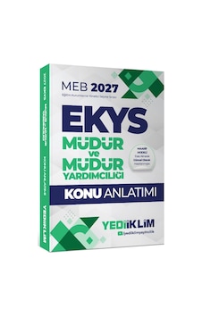 Yediiklim Yayınları 2027 Meb Ekys Müdür Ve Müdür Yardımcılığı Konu Anlatımı-170273 Yediiklim Yayınları 2027 Meb Ekys Müdür Ve Müdür Yardımcılığı Konu Anlatımı-170273