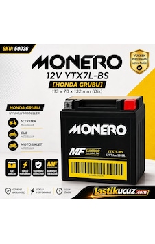 Monero 12v 7ah Yüksek Akü 113 70 132mm Monero Motosiklet Aküsü Monero 12v 7ah Yüksek Akü 113 70 132mm Monero Motosiklet Aküsü