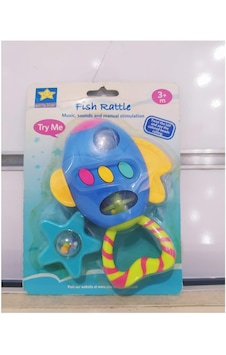Early Star Fish Rattle Pilli Early Star Fish Rattle Pilli