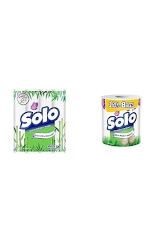 Solo Kağıt Havlu Bambu Katkılı 16'lı + Solo Kağıt Havlu Akil'li Seçi Mler Dev Rulo 1 8 4 Renk Solo Kağıt Havlu Bambu Katkılı 16'lı + Solo Kağıt Havlu Akil'li Seçi Mler Dev Rulo 1 8 4 Renk