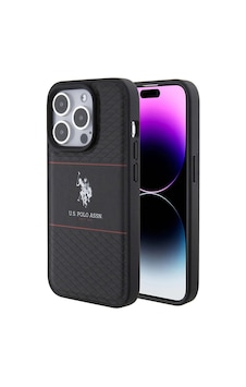 Apple iPhone Uyumlu 15 Pro Kılıf U.s. Polo Assn. Lisanslı Deri Şeritli Logo Dizayn Kapak Apple iPhone Uyumlu 15 Pro Kılıf U.s. Polo Assn. Lisanslı Deri Şeritli Logo Dizayn Kapak