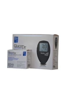 Şeker Ölçüm Cihazı + 50 Strip Gluco Dr Şeker Ölçüm Cihazı + 50 Strip Gluco Dr