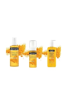 Neutrogena Soothing Clear Makyaj Temizleme Jeli 200 ML + Temizleme Köpüğü 150 ML + Bakım Spreyi 125 ML Neutrogena Soothing Clear Makyaj Temizleme Jeli 200 ML + Temizleme Köpüğü 150 ML + Bakım Spreyi 125 ML