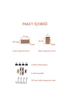 Gold Aksesuar Seti Tel Pano Metal Pano İçin
