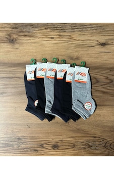 Kadın Bambu Dikişsiz 6'lı Çorap Gri Kadın Bambu Dikişsiz 6'lı Çorap Gri