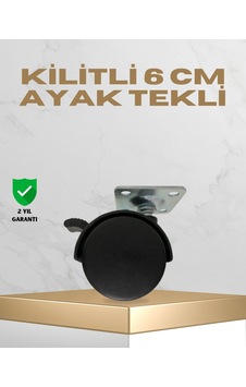 Sehpa - 39 - Ve Masa İçin 6 Cm - Csmo-tex - Kilitli Ayak Çok Renkli