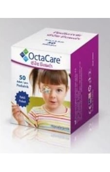 OctaCare Pediatrik Göz Bandı Kız Çocuk 50'li