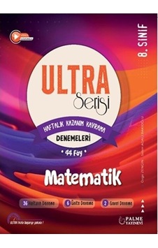 Palme 8.sınıf Ultra Serisi Matematik Denemeleri Palme 8.sınıf Ultra Serisi Matematik Denemeleri