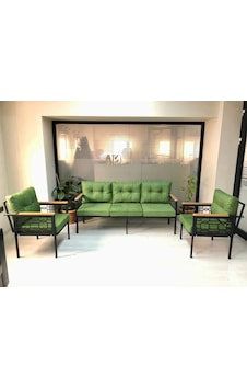 İnci Balkon-bahçe-kafe Çay Seti Koltuk Oturma Takımı-oturma Grubu Çstakımlazer Yeşil İnci Balkon-bahçe-kafe Çay Seti Koltuk Oturma Takımı-oturma Grubu Çstakımlazer Yeşil