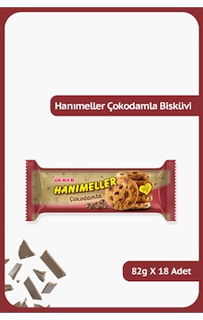 Ülker Hanımeller Çokodamla Rulo 18 x 82 G