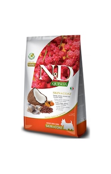 N&D Quinoa Skin & Coat Ringa Balıklı Mini Yetişkin Köpek Maması 2500 KG N&D Quinoa Skin & Coat Ringa Balıklı Mini Yetişkin Köpek Maması 2500 KG