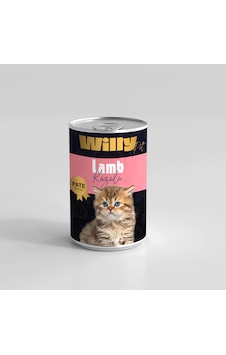 Willypet Pate Kuzu Etli Yavru Konserve Kedi Maması 20 x 400 G Willypet Pate Kuzu Etli Yavru Konserve Kedi Maması 20 x 400 G