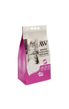 Animal World Bebek Pudrası Kokulu Topaklanan 10 Lt Bentonit Kedi Kumu