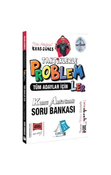 Yargı Yayınları Tüm Adaylar İçin Taktiklerle Temel Problemler Konu Anlatımlı Soru Bankası İlyas Güneş