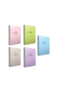 Gıpta Pastoral 120 Yp. A4 Spiralli Pp. Kapak Defter Kareli 4'lü Gıpta Pastoral 120 Yp. A4 Spiralli Pp. Kapak Defter Kareli 4'lü