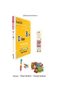 Tonguç 0'dan 8'e Konu Anlatımlı Soru Bankası Emoji Kalem+mini Defter+ayraç Tonguç 0'dan 8'e Konu Anlatımlı Soru Bankası Emoji Kalem+mini Defter+ayraç
