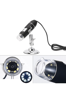 1600x Usb Dijital Mikroskop Kamera Endoskop 8 Led Büyüteç Metal Standı 509ef 1600x Usb Dijital Mikroskop Kamera Endoskop 8 Led Büyüteç Metal Standı 509ef