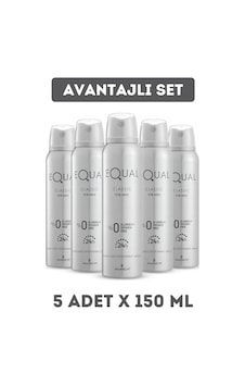 Equal Classic Erkek Sprey Deodorant 5 x 150 ML