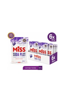 Miss Soda Plus Lavanta 500 Gr 6adet Miss Soda Plus Lavanta 500 Gr 6adet
