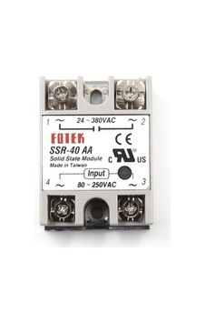 Fotek Ssr-40aa ,1-faz/380v/40a 80v..250vac Ac-ac Ssr Fotek Ssr-40aa ,1-faz/380v/40a 80v..250vac Ac-ac Ssr