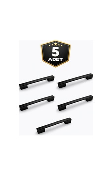Çift Delikli Siyah 96-128 Mm Metal Köprü Kale Kulp, Lüks Mutfak Mobilya Dolap Çekmece Kulpu 5 Adet Siyah Siyah Çift Delikli Siyah 96-128 Mm Metal Köprü Kale Kulp, Lüks Mutfak Mobilya Dolap Çekmece Kulpu 5 Adet Siyah Siyah
