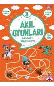 Akıl Oyunları 3 5+Yaş - Dokuz Yayınları Akıl Oyunları 3 5+Yaş - Dokuz Yayınları