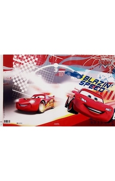 Cars Hazır Kaplık A-4 Defter 3 Lü
