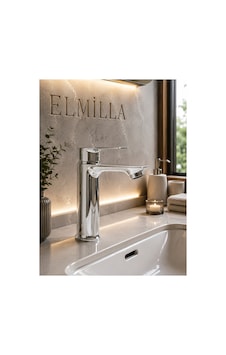 Lüx Krom Sabit Lavabo Bataryası Premium Tasarım Ağır Gövde Çift Su Girişli Lavabo Bataryası Çeşmesi Musluğu Lüx Krom Sabit Lavabo Bataryası Premium Tasarım Ağır Gövde Çift Su Girişli Lavabo Bataryası Çeşmesi Musluğu