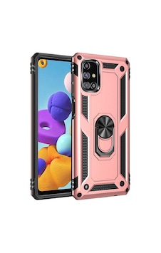 Samsung Galaxy Uyumlu M31s Kılıf Tank Zırh Yüzüklü Mıknatıslı Standlı Kapak Vega Samsung Galaxy Uyumlu M31s Kılıf Tank Zırh Yüzüklü Mıknatıslı Standlı Kapak Vega