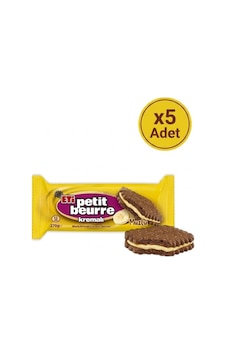 Petit Beurre Muzlu Kremalı Kakaolu Bisküvi 270g X 5 Adet