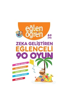 Eğlen Öğren 8-9 Yaş Zeka Geliştiren Eğlenceli 90 Oyun- Dstil Tasarım Eğlen Öğren 8-9 Yaş Zeka Geliştiren Eğlenceli 90 Oyun- Dstil Tasarım