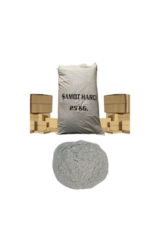 Ateş Tuğlası Şamot Harcı 3 Kg