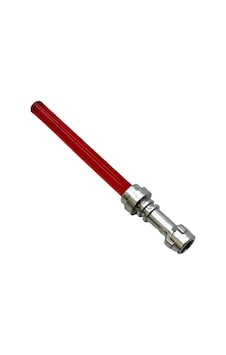 Star Wars Minifigür Aksesuarı, Işın Kılıcı, Lightsaber, Şeffaf Kırmızı Renkte Ve Metalik Gümüş Kabzalı Star Wars Minifigür Aksesuarı, Işın Kılıcı, Lightsaber, Şeffaf Kırmızı Renkte Ve Metalik Gümüş Kabzalı