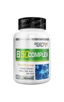 Bigjoy B-50 Complex 60 Bitkisel Kapsül Bigjoy B-50 Complex 60 Bitkisel Kapsül