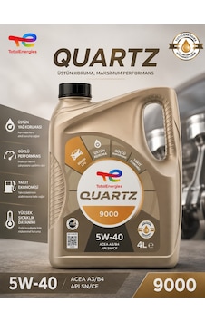 Total Quartz 9000 5W-40 Motor Yağı 4 L Total Quartz 9000 5W-40 Motor Yağı 4 L