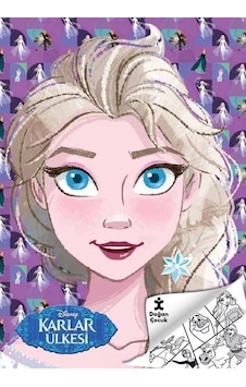 Disney Karlar Ülkesi - Kraliçe Elsa Boyama Kitabı- Doğan Çocuk