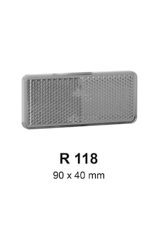 Jokon R 118 Beyaz Karavan Reflektörü 90x40 Mm Yapışkanlı Jk31.0005.521 Jokon R 118 Beyaz Karavan Reflektörü 90x40 Mm Yapışkanlı Jk31.0005.521