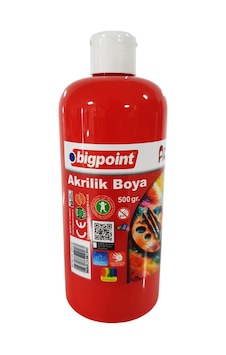 Bigpoint Akrilik Boya 500 Gram Kırmızı Diğer Bigpoint Akrilik Boya 500 Gram Kırmızı Diğer