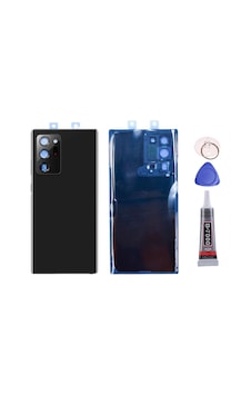 Samsung Note 20 Ultra Kamera Camlı Siyah Uyumlu Arka Kapak Batarya Kapağı Pil Kapağı Yapışkan Ve Sökme Aparatıyla Beraber Full Set Siyah Samsung Note 20 Ultra Kamera Camlı Siyah Uyumlu Arka Kapak Batarya Kapağı Pil Kapağı Yapışkan Ve Sökme Aparatıyla Beraber Full Set Siyah